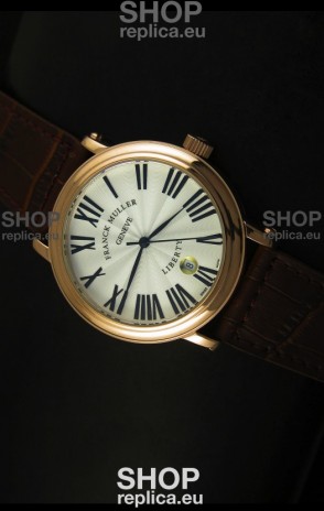 Franck Muller Master of Complications Liberty Japanese Watch in Black Numerals