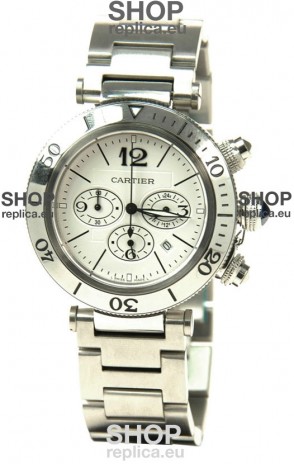 Cartier Pasha Seatimer Swiss Replica Automatic Watch