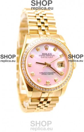 Rolex Datejust 2011 Edition Swiss Replica Gold Watch
