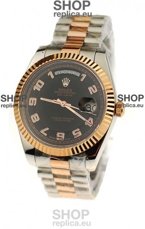 Rolex Day Date Two Tone Japanese Replica Watch