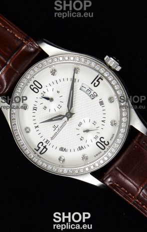 Jaeger LeCoultre Master Control Stainless Steel Swiss Replica Watch 