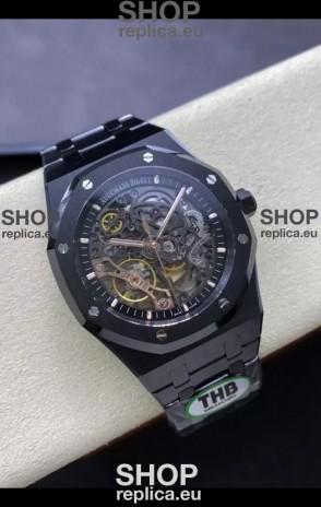 Audemars Piguet Royal Oak Double Balance Wheel Openworked Edition Ceramic 1:1 Superclone Replica Watch