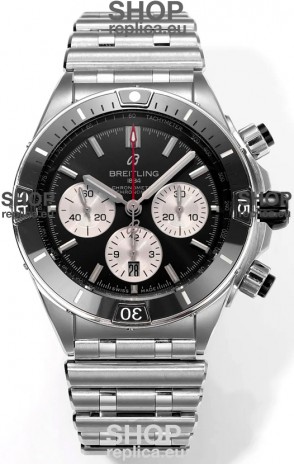 Breitling Chronomat B01 42 Edition Swiss 904L Steel Casing Black Dial 1:1 Mirror Replica Watch