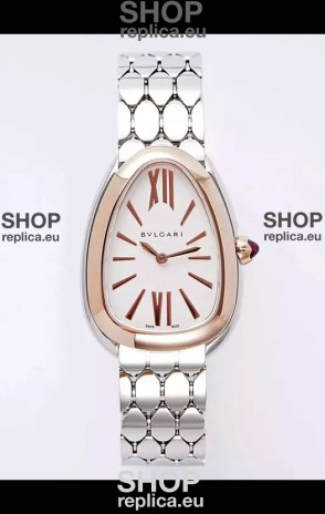 Bvlgari Serpenti Seduttori Edition in Two Tone Rose Gold Casing Super Clone Watch