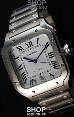 Cartier Santos De Cartier 1:1 Mirror Replica - 40MM Stainless Steel Watch 
