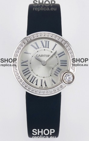 Ballon Blanc De Cartier Super Clone Watch 30MM Steel Casing 