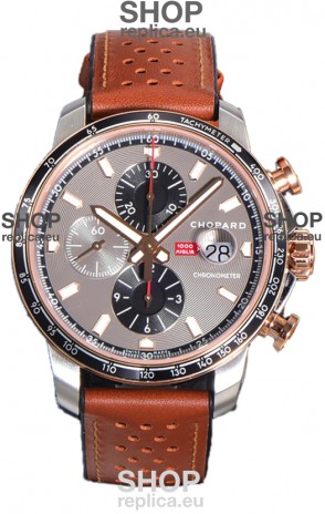 Chopard Mille Miglia GTA Chronograph Two Tone 1:1 Mirror Replica - Grey Dial 