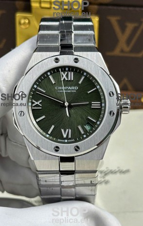 Chopard Alpine Eagle Stainless Steel Green Dial Super Clone Replica Watch 