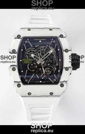 Richard Mille RM35-01 Rafael Nadal Carbon Fiber Casing with Genuine Tourbillon Super Clone Watch 
