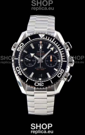 Omega Planet Ocean 600M Chronograph 904L Steel 1:1 Mirror Replica Watch 