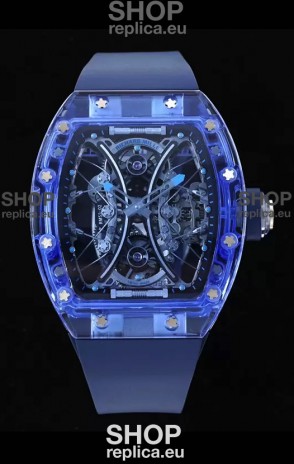 Richard Mille RM53-01 Pablo Mac Donough Sapphire Casing with Original Tourbillon Movement