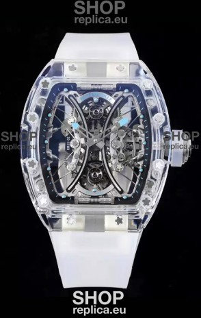 Richard Mille RM53-01 Pablo Mac Donough Sapphire Casing with Original Tourbillon Movement