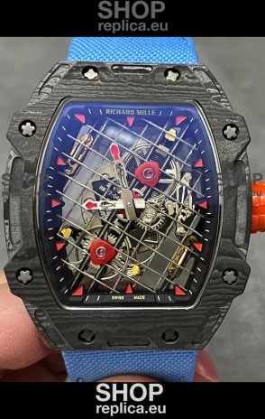 Richard Mille RM27-04 Carbon Fiber Casing 1:1 Swiss Replica Watch 