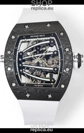 Richard Mille Super Clone RM59-01 Carbon NTPT Case Black Dial Swiss Replica Watch