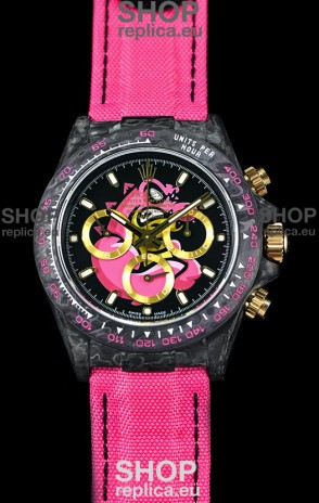 Rolex Daytona CHRONUSART Forged Cabon Casing 1:1 Mirror Replica Multicolored Dial