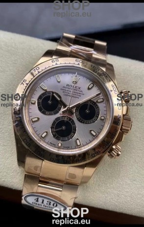 Rolex Cosmograph Daytona M116505-0016 Rose Gold Original Cal.4130 Movement - 904L Steel Watch