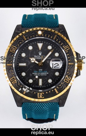 Rolex GMT Masters II Super Clone DiW Edition Swiss Replica Lightweight Carbon Casing Watch 