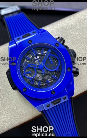 Hublot Big Bang Unico Blue PVD 1:1 Mirror Edition Swiss Replica Watch