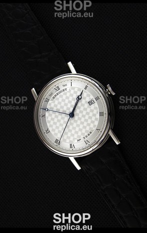 Breguet Classique 5177BB/12/9V6 Stainless Steel Watch with Roman Hour Markers