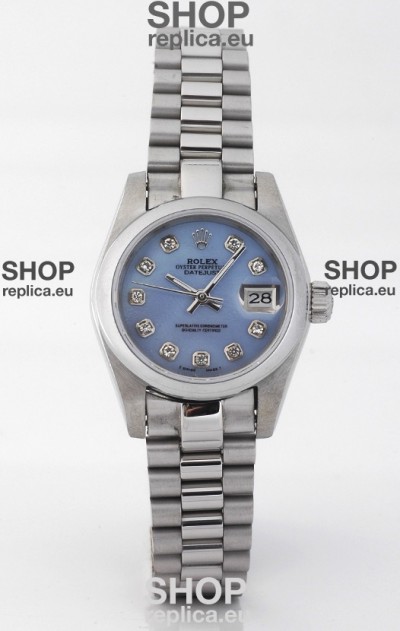Rolex DateJust Silver-Lady's Replica Watch
