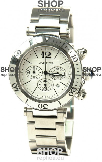 Cartier Pasha Seatimer Swiss Replica Automatic Watch