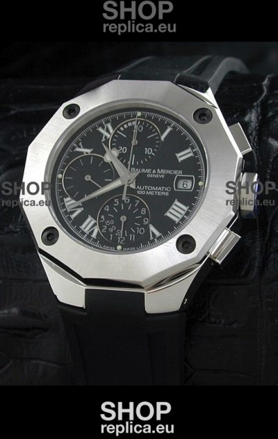 Baume & Mercier Riveria Swiss Watch in Black Dial