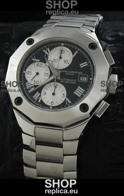 Baume & Mercier Riveria Swiss Watch in Black Dial