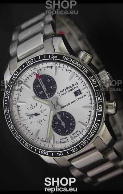 Chopard Mille Miglia Swiss Replica Watch in White Dial
