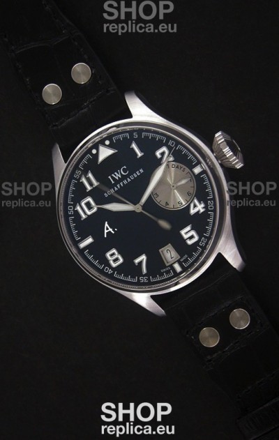 IWC Big Pilot Swiss Replica Watch in Black 