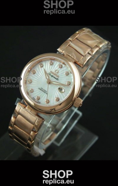 Omega Deville Ladymatic Co-Axial Chronometer Swiss Replica Watch
