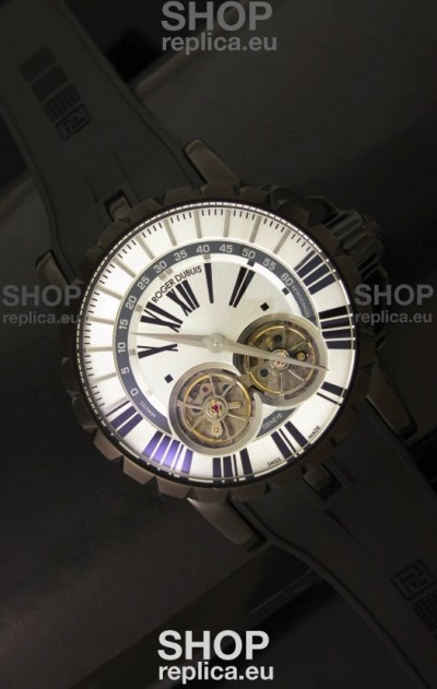 Roger Dubuis Chronoexcel Japanese Replica Automatic PVD Watch