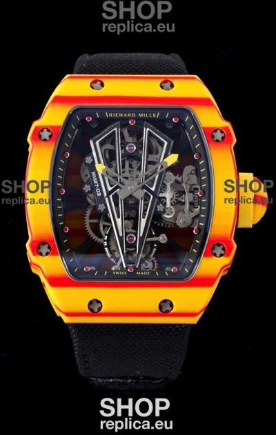 Richard Mille RM27-03 Rafael Nadal Genuine Tourbillon Movement 1:1 Mirror Replica Watch