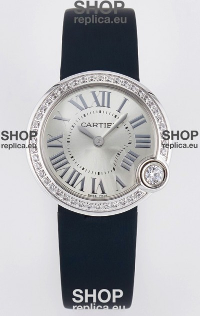Ballon Blanc De Cartier Super Clone Watch 30MM Steel Casing 