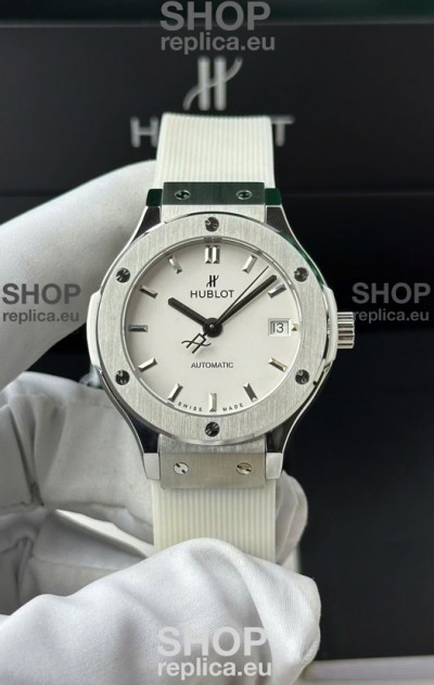 Hublot Super Clone Classic Fusion Titanium 38MM 1:1 Mirror Replica Watch White Dial