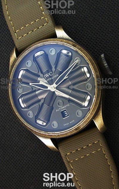 IWC Pilot Top Gun Concept Edition Replica Watch in Vintage Case 45.5MM