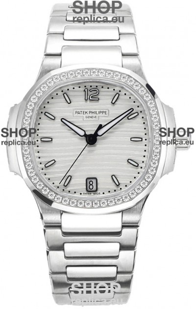 Patek Philippe Nautilus 7118 35MM 1:1 Stainless Steel White Dial 1:1 Superclone Watch 