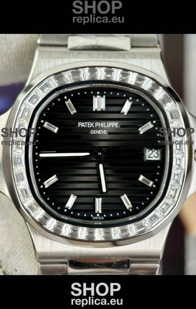 Patek Philippe Nautilus 5711/1A-014 1:1 Mirror Swiss Replica Watch in Brown Dial