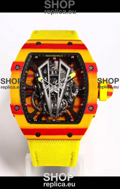 Richard Mille RM27-03 Rafael Nadal Genuine Tourbillon Movement 1:1 Mirror Replica Watch