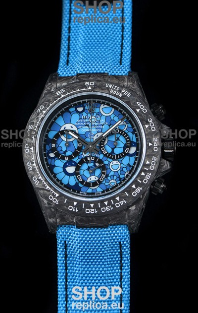 Rolex Daytona CHRONUSART Forged Cabon Casing 1:1 Mirror Replica Multicolored Dial