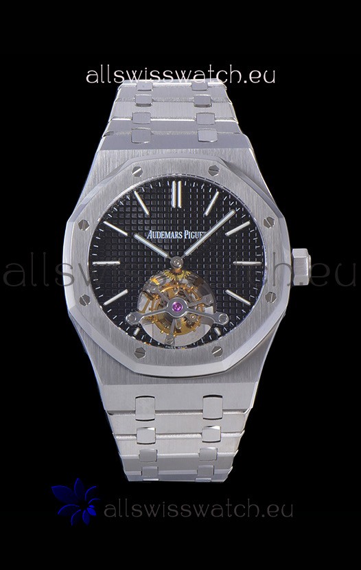Audemars Piguet Royal Oak Tourbillon 41mm Black Dial in 904L Steel Case