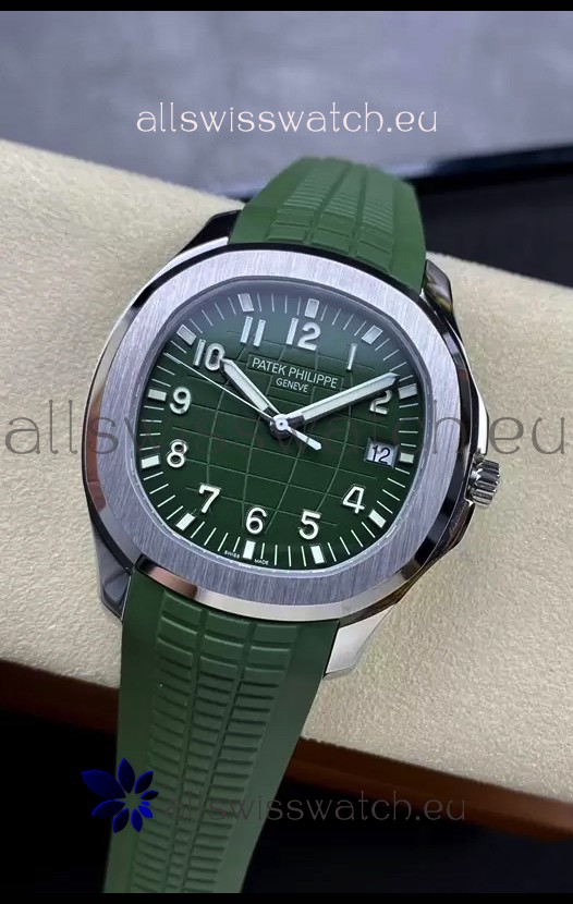 Patek Philippe Aquanaut 5168G-010 Swiss Replica 904L Steel - 1:1 Mirror Edition