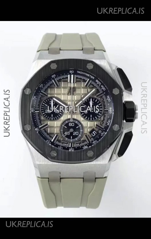 Royal Oak Offshore Chronograph 26420 Smoked Dial Super Clone Watch 