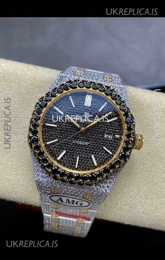 Royal Oak 15400 Iced Out Super Clone Edition 1 Super Clone Watch 