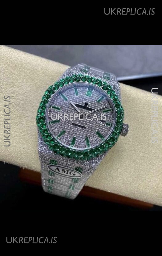 Royal Oak 15400 Iced Out Super Clone Edition 13 Super Clone Watch 