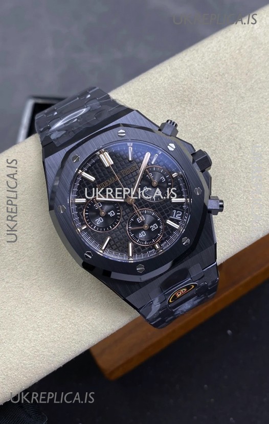 Royal Oak Chrono 26240 Black Ceramic Super Clone Watch 