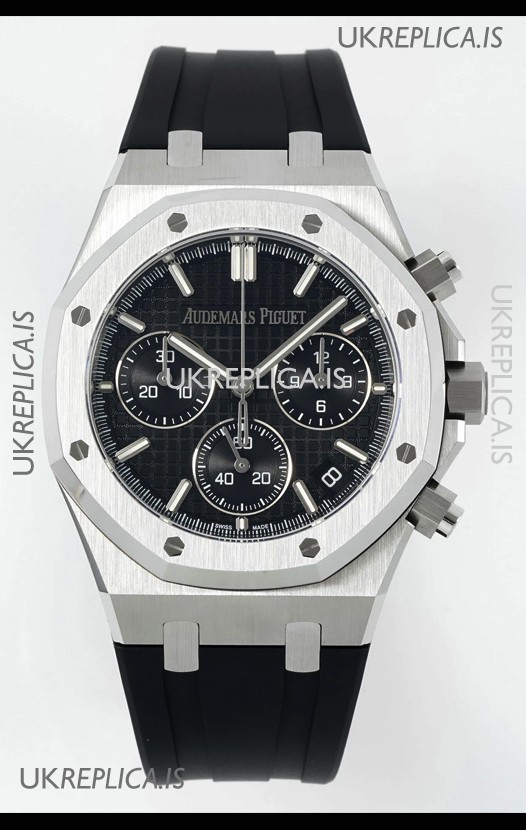 Royal Oak Chrono 26240 Black Dial Super Clone Watch 