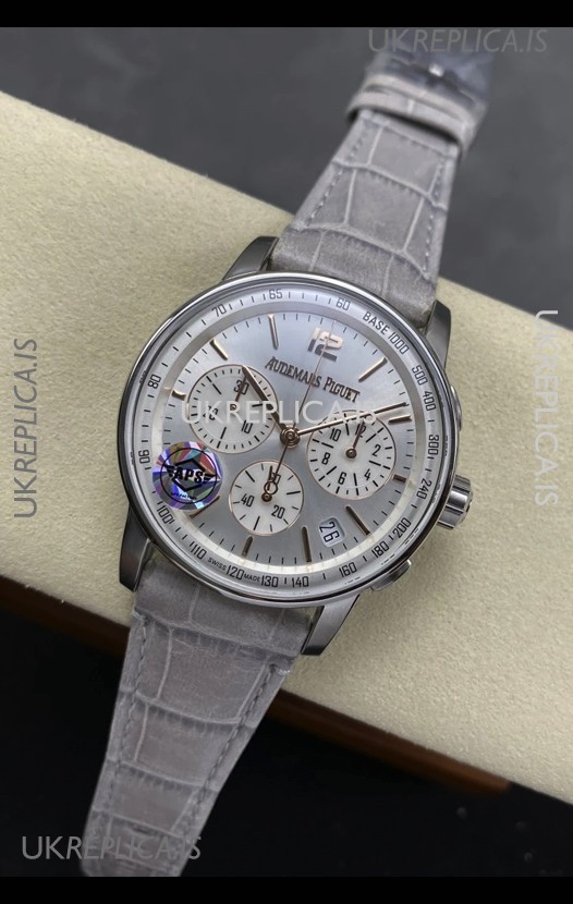 AP CODE 11.59 26393ST Chrono Silver Dial Super Clone Watch 