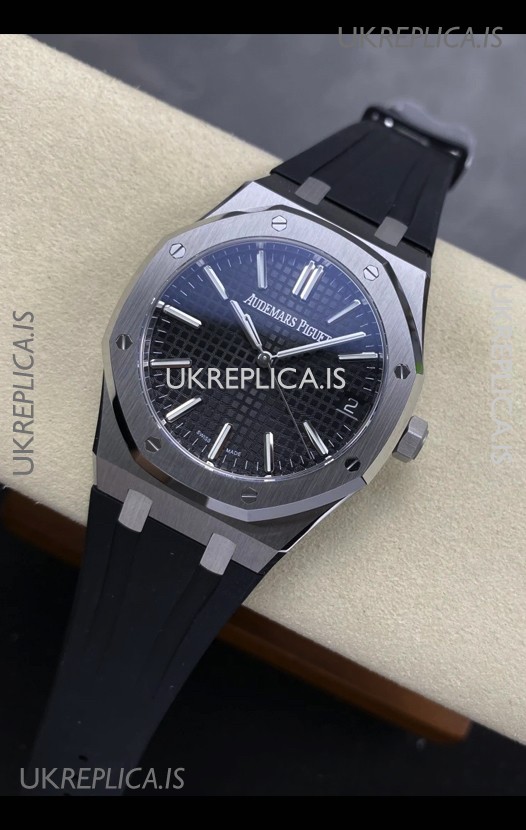 Royal Oak 15510 41mm Black Dial Super Clone Watch 