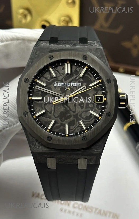 Royal Oak Sypder Voidline DiW 15500 Black Carbon Super Clone Watch 