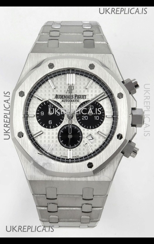 Royal Oak Chrono 26331 White Dial Super Clone Watch 